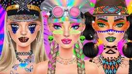 Festival Vibes Makeup