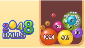 Crazy 2048 Balls