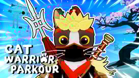 Cat Warrior Parkour